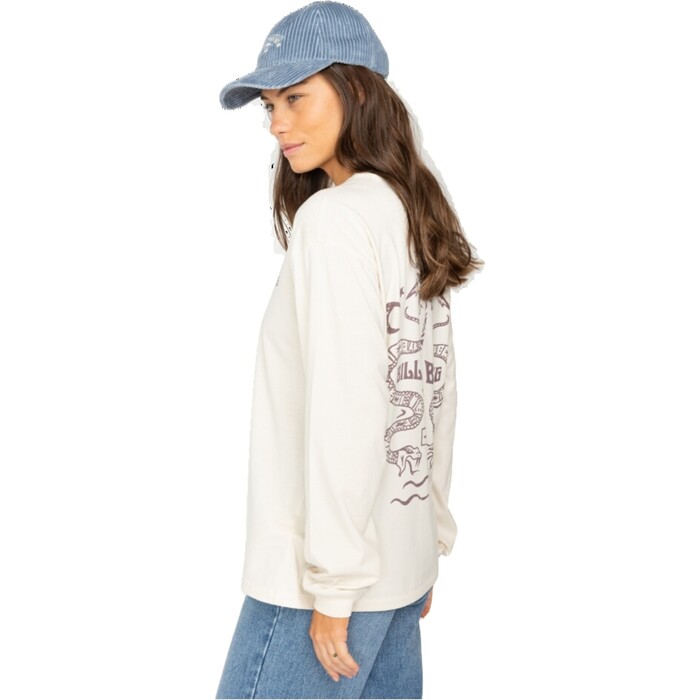 2024 Billabong Frauen No Bad Days Tee EBJZT00347 - White Cap